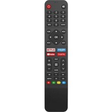 Grundig Pılot 50GXFZ2 Siyah (B-0 Televizyon Için Uyumlu Netflix Youtube Tuşlu Kumanda