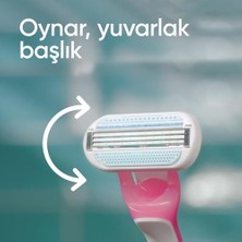 Prime Venus Kullan At Tıraş Bıçağı, 3‘li Paket
