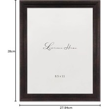Prime Frames Sutter Ev Çerçevesi, 8.5X11, Bronz