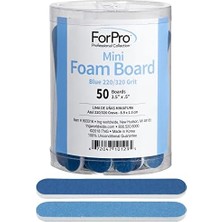 Prime Mini Köpük Pano, Çift Taraflı Tırnak Törpüsü, 220/320 Tanecik, 8,9 cm U x 12,7 cm G, Mavi, 50 Adet