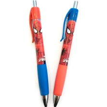 Cem Spiderman Versatil Kalem Sm-2141 Mavi ve Kırmızı Renkli Ergonomik Tasarımlı Kalem
