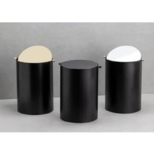 Prime Banyo Çöp Kovası 3 Lt Siyah/ 253X175X175 mm