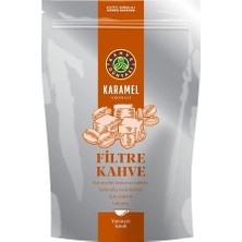 Kahve Dünyası Karamelli Filtre Kahve 250Gr Yumuşak İçimli Aromalı Öğütülmüş Kahve