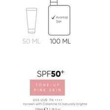 Prime Ton Eşitleyici, Aydınlık Etkili Yüksek Koruma ve Nemlendirici 50SPF Uva