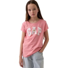 Gap V-Frch Ss Logo Tee Çocuk T-Shirt 886662001
