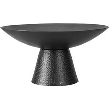 Prime Sia Siyah Ayaklı Kase 37X19CM