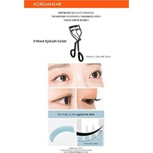Prime 3 Kat Güçlü Kirpik Kıvırıcı 3-Wave Eyelash Curler