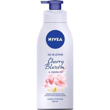 Prime Derma Control Clinical Kadın Sprey Deodorant 150ML+ Değerli Yağlar Içeren Vücut Losyonu Kiraz Çiçeği & Jojoba Yağı, 400 ml