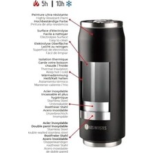 Prime Les Artistes Paris Isı Yalıtımlı Kutu Çelik Termos Matara 280ML Strawberry