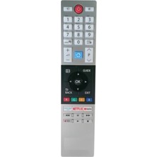 Toshiba 43LL3A63DG-0 Televizyon Için Uyumlu Prime Video Netflix Youtube Tuşlu Kumanda