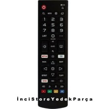 Universal Lg 3D Netflıx Uyumlu  Amazon Hy 8022 Televizyon Kumanda