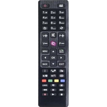 Vestel Kisa Mor Tuş Çift Kod LED Tv Televizyon Uzaktan Kumanda TR-202