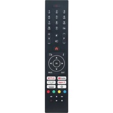 Vestel 32FFI5760 Televizyon Için Uyumlu Netflix Youtube Rokuten Tuşlu Kumanda