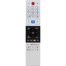 Toshiba CT8528-0 Televizyon Için Uyumlu Netflix Rokuten Youtube Tuşlu Kumanda