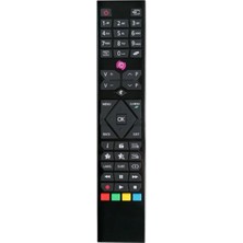 Vestel LT39VH42K Televizyon Için Uyumlu Mor Tuşlu Kumanda