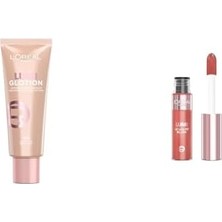 Prime Glotion 902 Highlighter Likit Aydınlatıcı & Lumi Blush Likit Allık - Glowy It Medium