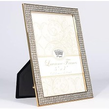 Prime Frames Designs 5x7 Turner Altın ve Parlak Metal Resim Çerçevesi