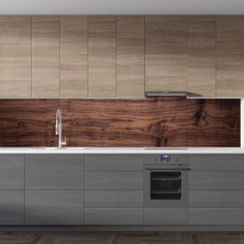 Prime Mutfak Tezgah Arası Folyo Kaplama Folyosu Ahşap Tahta Doku 60X300 cm