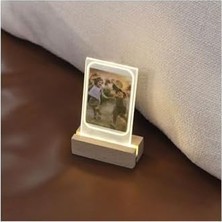 Prime Mini LED Işıklı Ahşap Fotoğraf Çerçevesi