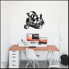 Prime Bcdhomedecor,boba Fett Metal Duvar Dekoru (70 * 78)