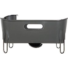 Prime Bianka Paslanmaz Bulaşıklık Gri KÜÇÜK37*33*17 cm D-14650