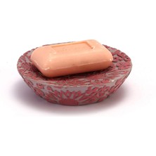 Prime Sabunluk Pembe Örgü Desenli Poliresin