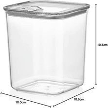 Prime Pratik Kare Saklama Kabı, 3X700 ml