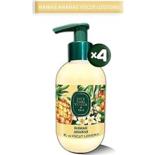 Prime Hawaii Ananas El ve Vücut Losyonu 280 ml x 4