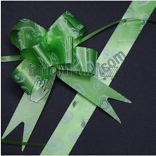 Prime Paket Süsü Pratik Fiyonk 10'lu 35 cm Yeşil