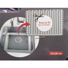 Prime Dikdörtgen Silikon Lavabo Buzluk Matı 33X28 cm Renk 1 Adet GP115