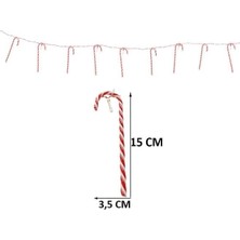 Prime Yılbaşı LED Zincir Işık Baston Şeker 170CM 10 LED AST6008