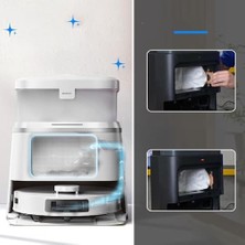 Prime Ecovacs Deebot T30 Pro Omni Süpürge ile Uyumlu 5'li Toz Torbası