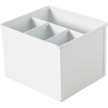 Prime Roma Bölmeli Düzenleyici Mat Beyaz 19X16X13