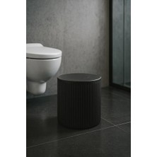 Prime Banyo Mutfak Çöp Kovası 6 Litre Siyah Plastik 3372