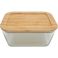 Prime Bamboo Dikdörtgen Saklama Kabı 3050 Cc, Tekli