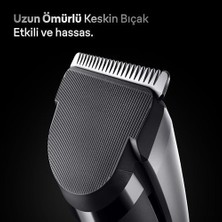 Prime Saç Kesme Makinesi Series 7, +5 Aksesuar, Ömür Boyu Keskin Bıçak, 17 Uzunluk, HC7590