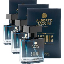 Prime Alberto Taccini Sentinus Erkek Parfümü 50 ml (3 Paketi)