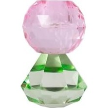 Prime Kristal Mum Tutucu, Bebek Pembesi, Nane Rengi, 10X6 cm