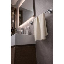 Prime Banyo Lavabo Mutfak Havlu Askılığı Krom Uzun Boy S-101