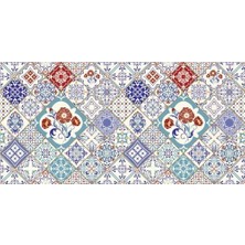 Prime Yer Kaplama Zemin Kaplama Folyosu 65X130 cm Colorful