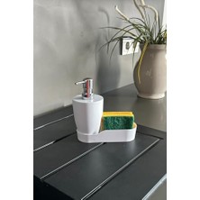 Prime Pure Hazneli Sıvı Sabunluk-Beyaz
