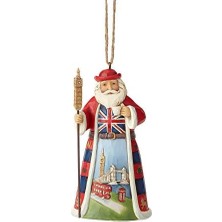 Prime Jim Shore Heartwood Ingiliz Baba Asma Süs, 11,5 Cm, Için Çok Renkli