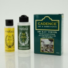 Cadence 100 Kat Vernik Takım Yüksek Parlaklıkta Hava Kabarcığı Oluşturmayan Özel Ürün