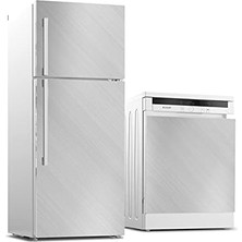 Prime Buzdolabı ve Bulaşık Makinası Beyaz Eşya Kaplama Metal Plaka Desen