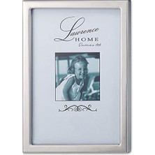 Prime Frames 710657 Gümüş Standart Metal Resim Çerçevesi, 13,8 x 17,7 cm
