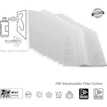 Prime Faf Fresh Air Filter 10 Pcs Electrostatic Dust Trap Pre-Filter For Bosh Purifier Serisi Hava Temizleyici Filtre Üstü Elektrostatik Toz Tutucu Koruyucu ( 2000)