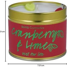 Prime Bomb Cosmetics Cranberry & Lime Teneke Mum