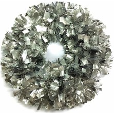 Prime Brite Star Çelenk Tinsel, Gümüş