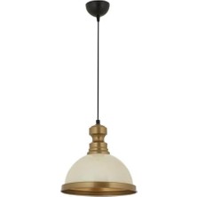 Prime Beyaz Boyalı Modern Avize E27 Metal 29CM