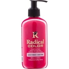 Prime Candypink Amonyaksız Su Bazlı Saç Boyası 250 ml 1 Adet Şeker Pembesi
